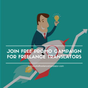 Free promo for translators