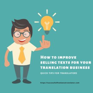 How to improve selling texts for your translation business
